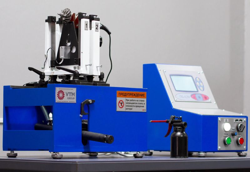 балансировка ротора турбины